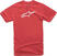 T-Shirt Alpinestars Ageless Classic Tee Red/White XL T-Shirt