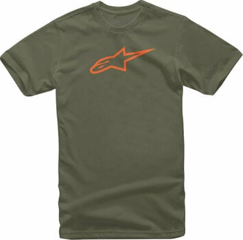 Camiseta de manga corta Alpinestars Ageless Classic Tee Military Orange 2XL Camiseta de manga corta - 1