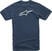 T-Shirt Alpinestars Ageless Classic Tee Navy/White 2XL T-Shirt