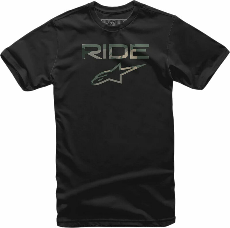 T-shirt Alpinestars Ride 2.0 Camo Black L T-shirt