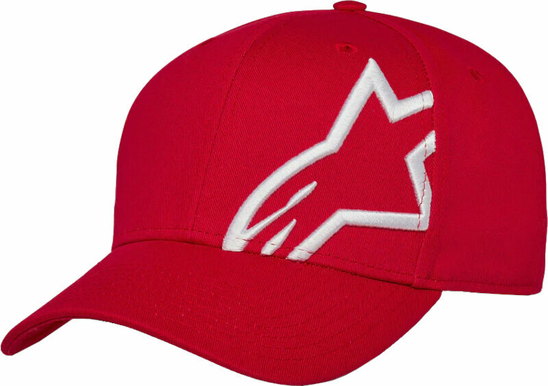 Boné Alpinestars Corp Snap 2 Hat Red/White UNI Boné
