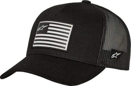 Kappe Alpinestars Flag Snap Hat Black/Black UNI Kappe - 1