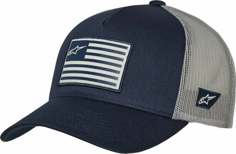Kšiltovka Alpinestars Flag Snap Hat Navy/Grey UNI Kšiltovka