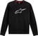 Sweatshirt Alpinestars Ageless Crew Fleece Black/Grey M Sweatshirt