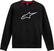Sweatshirt Alpinestars Ageless Crew Fleece Black/Grey L Sweatshirt