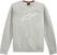 Sweatshirt Alpinestars Ageless Crew Fleece Grey Heather/White S Sweatshirt