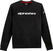 Sweatshirt Alpinestars Linear Crew Fleece Black/White M Sweatshirt