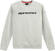 Sweatshirt Alpinestars Linear Crew Fleece Silver/Black L Sweatshirt