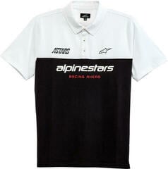 T-Shirt Alpinestars Paddock Polo Black/White