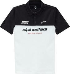 T-Shirt Alpinestars Paddock Polo White/Black