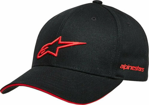 Šiltovka Alpinestars Rostrum Hat Black/Red UNI Šiltovka - 1