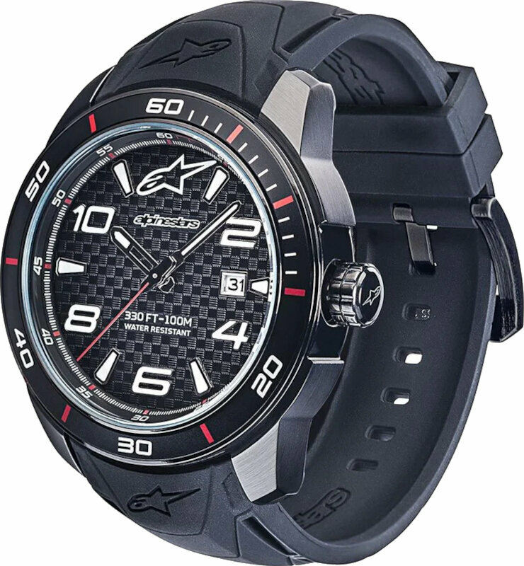 Moto darčekový predmet Alpinestars Tech Watch 3 Black/Black Iba jedna veľkosť