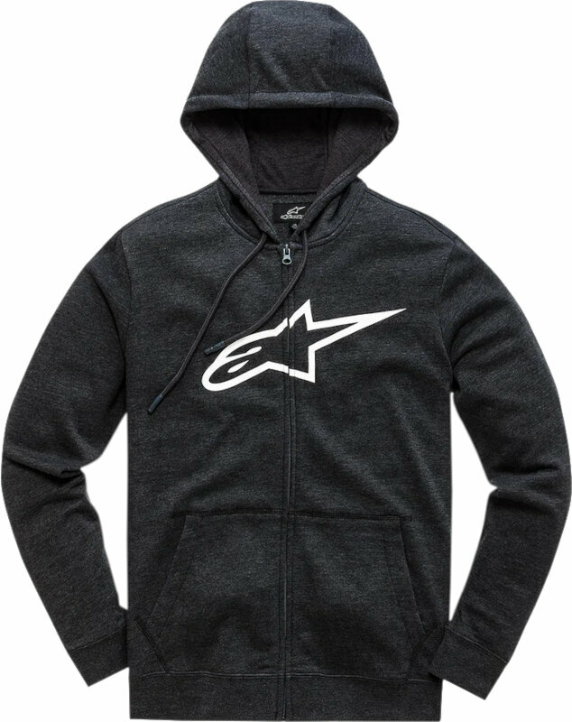 Horgászpulóver Alpinestars Ageless II Fleece Black/White XL Horgászpulóver