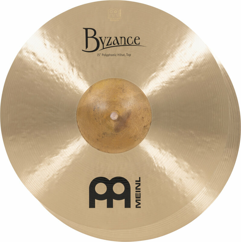 Cinel Hit-Hat Meinl Byzance Traditional Polyphonic Cinel Hit-Hat 15"