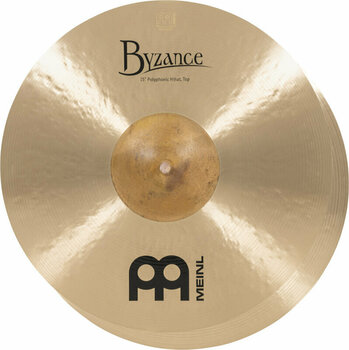 Cinel Hit-Hat Meinl Byzance Traditional Polyphonic Cinel Hit-Hat 15" - 1