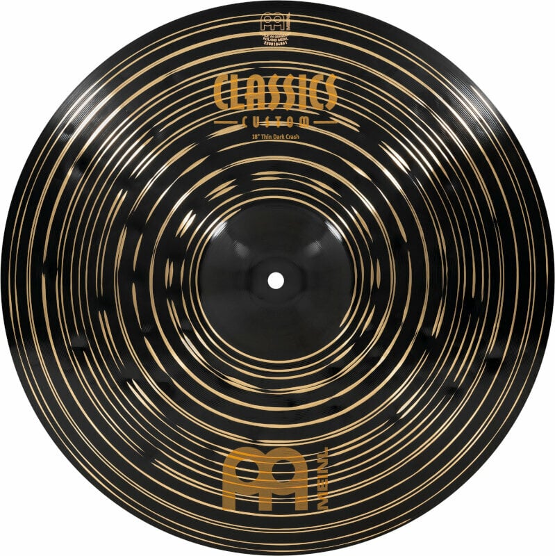 Cinel Crash Meinl Classics Custom Dark 18" Cinel Crash