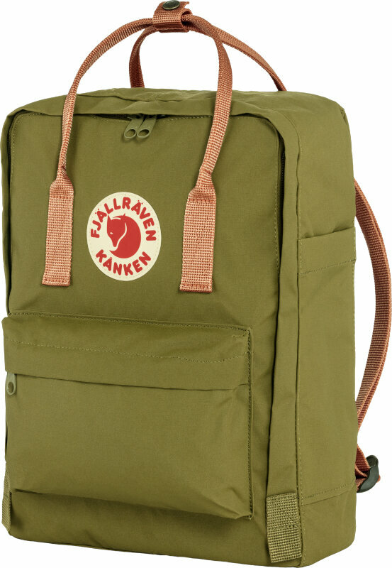 Lifestyle Backpack / Bag Fjällräven Kånken Foliage Green/Peach Sand 16 L Backpack