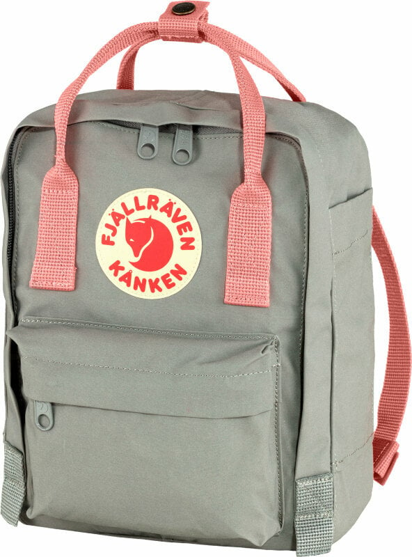 Lifestyle Backpack / Bag Fjällräven Kånken Mini Fog/Pink 7 L Backpack