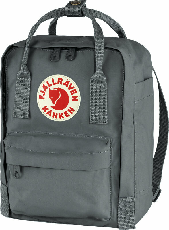 Lifestyle Backpack / Bag Fjällräven Kånken Mini Super Grey 7 L Backpack