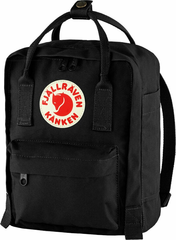 Lifestyle Backpack / Bag Fjällräven Kånken Mini Black 7 L Backpack