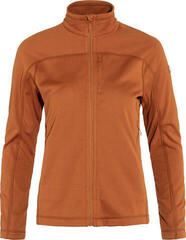 Majica s kapuljačom na otvorenom Fjällräven Abisko Lite Fleece W Terracotta Brown L Majica s kapuljačom na otvorenom