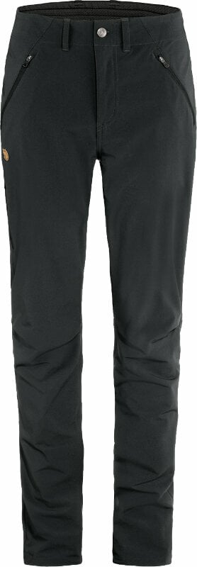 Outdoorové kalhoty Fjällräven Abisko Trail Stretch Trousers W Black 38 Outdoorové kalhoty