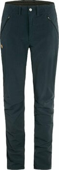 Pantalones para exteriores Fjällräven Abisko Trail Stretch Trousers W Dark Navy 40 Pantalones para exteriores - 1
