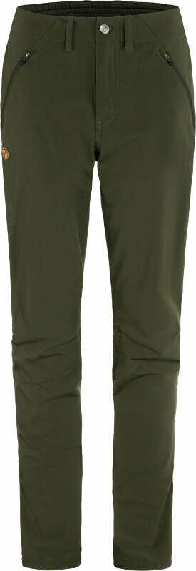 Outdoorhose Fjällräven Abisko Trail Stretch Trousers W Deep Forest 38 Outdoorhose