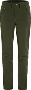 Outdoor Pants Fjällräven Abisko Trail Stretch Trousers W Deep Forest 40 Outdoor Pants - 1
