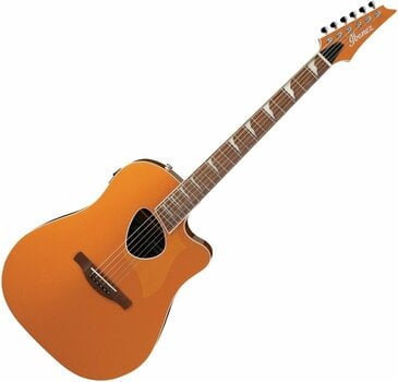 Dreadnought elektro-akoestische gitaar Ibanez ALT30-DOM Dark Orange - 1