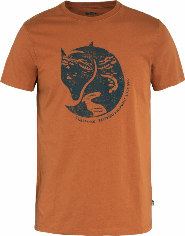 Koszula outdoorowa Fjällräven Arctic Fox T-Shirt M Terracotta Brown S Podkoszulek