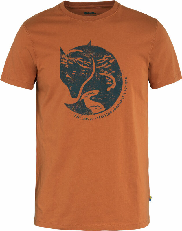 Koszula outdoorowa Fjällräven Arctic Fox T-Shirt M Terracotta Brown XL Podkoszulek