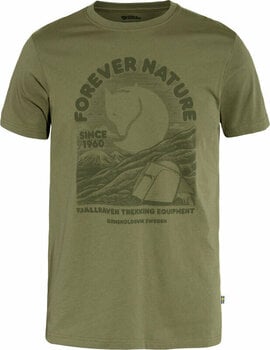 Camisa para exteriores Fjällräven Fjällräven Equipment T-Shirt M Verde S Camiseta - 1