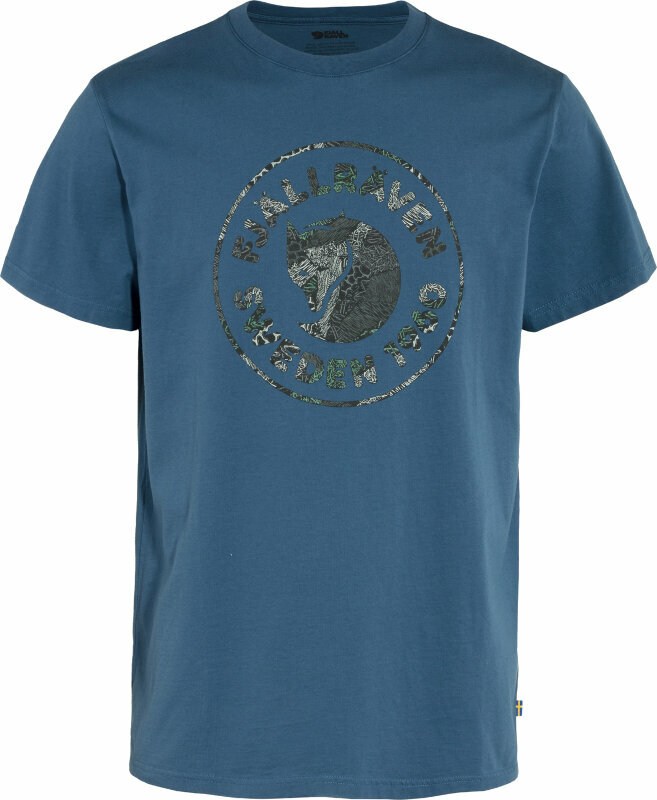 Maglietta outdoor Fjällräven Kånken Art T-Shirt M Indigo Blue XL Maglietta