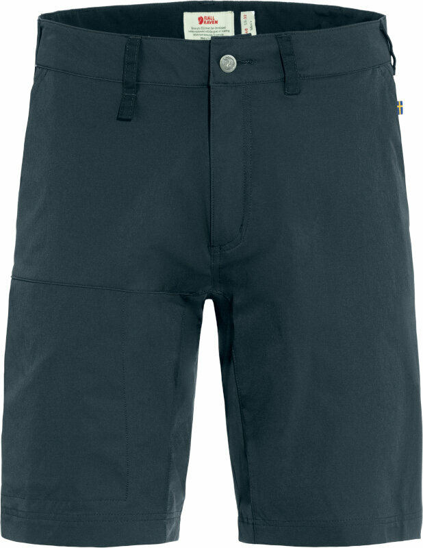 Pantalones cortos para exteriores Fjällräven Abisko Lite Shorts M Dark Navy 52 Pantalones cortos para exteriores