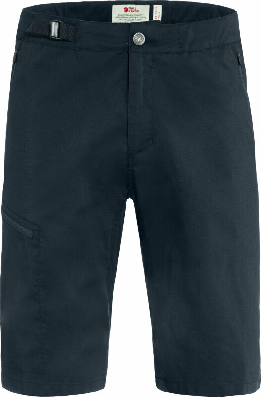 Shorts til udendørs brug Fjällräven Abisko Hike Shorts M Dark Navy 48 Shorts til udendørs brug