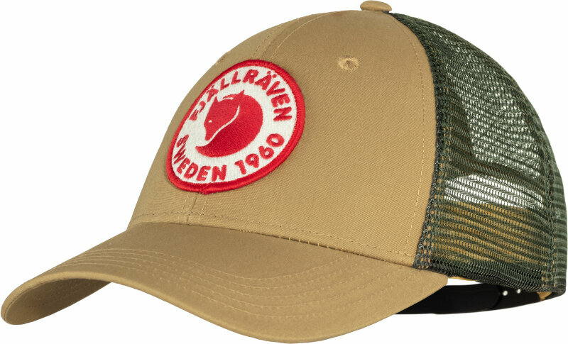 Cappello da baseball Fjällräven 1960 Logo Långtradarkeps Buckwheat Brown S/M Cappello da baseball