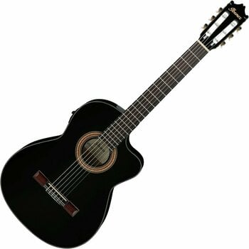 Klasikinė gitara su stiprintuvu Ibanez GA11CE-BK 4/4 Black Klasikinė gitara su stiprintuvu - 1