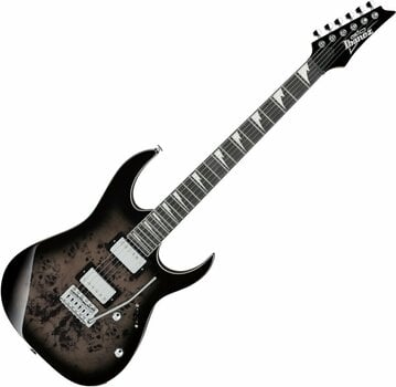 Electric guitar Ibanez GRG220PA1-BKB Transparent Brown Black Sunburst - 1