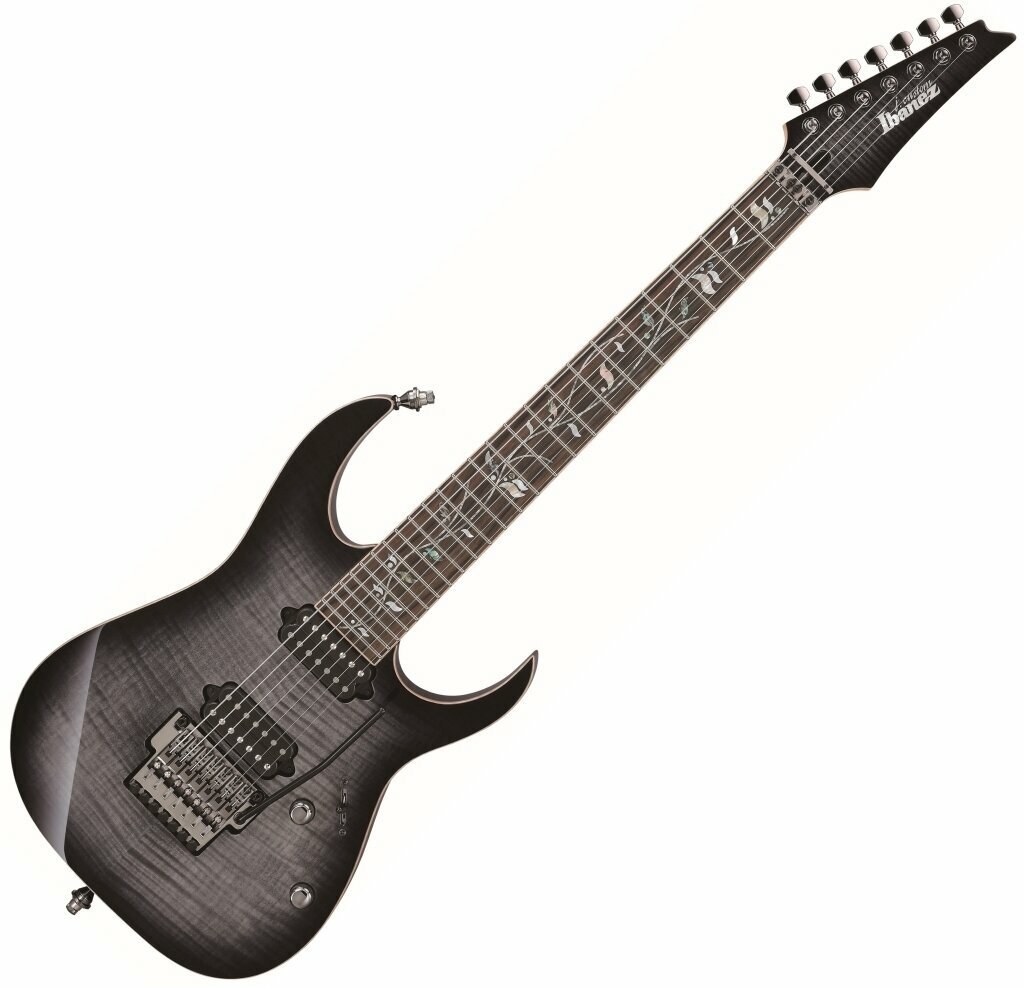 7-strenget elektrisk guitar Ibanez RG8527-BRE Black Rutile