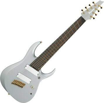 Multi-scale elektrische gitaar Ibanez RGDMS8-CSM Classic Silver Matte - 1