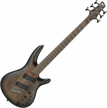 Multiscale Bass Guitar Ibanez SRC6MS-BLL Black Stained Burst - 1