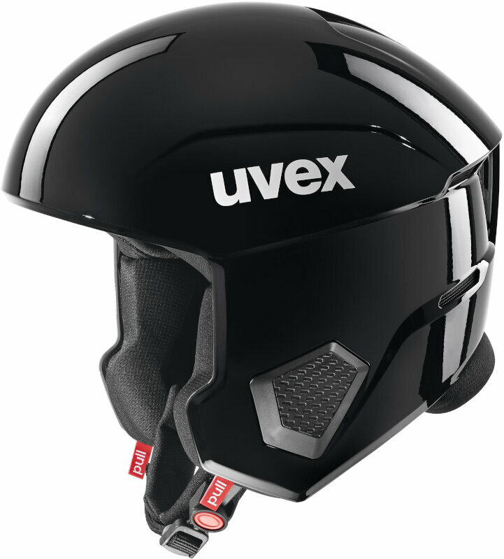 Lyžařská helma UVEX Invictus Black 55-56 cm Lyžařská helma