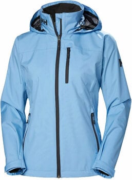 Giacca Helly Hansen Women's Crew Hooded Giacca Bright Blue XL - 1