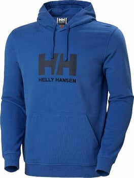Hættetrøje Helly Hansen Men's HH Logo Hættetrøje Azurite S - 1