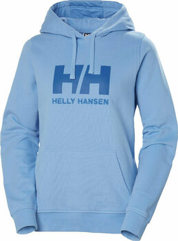 Kapuzenpullover Helly Hansen Women's HH Logo Kapuzenpullover Bright Blue L - 1