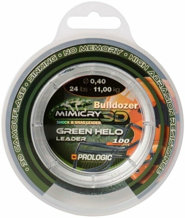 Bлакно Prologic Mimicry Leader Mimicry Green 0,60 mm 21,3 kg 100 m