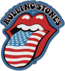 Кръпка / значка The Rolling Stones US Tongue Кръпка за пришиване