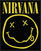 Кръпка Nirvana Happy Face Кръпка