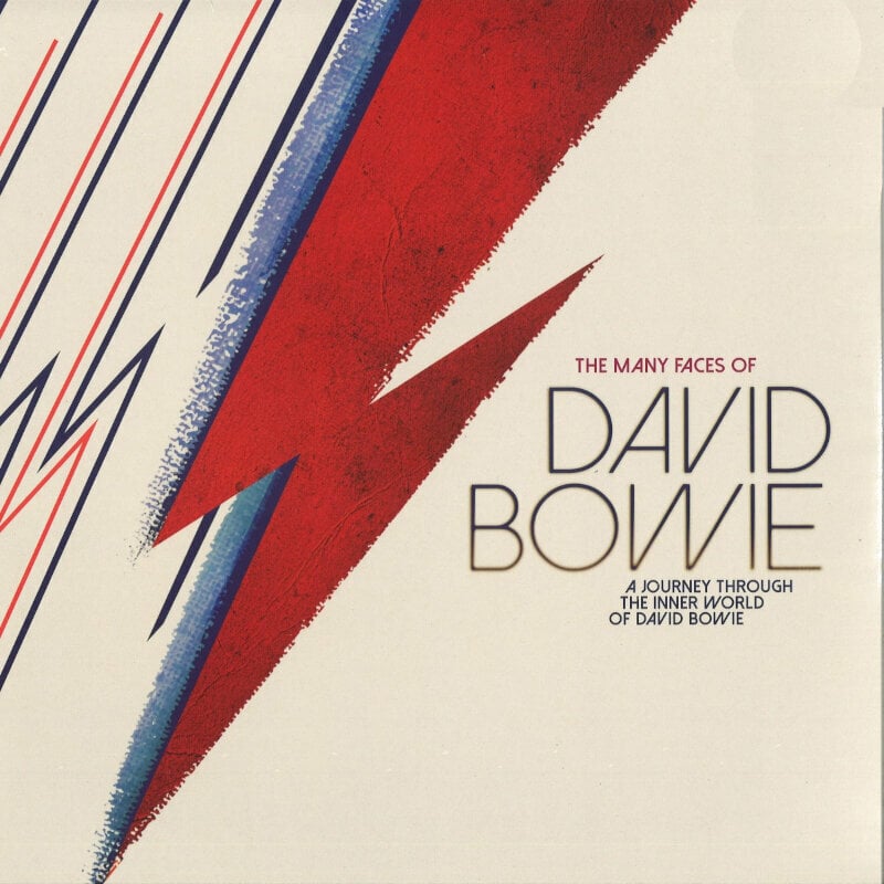 LP Various Artists - Many Faces Of David Bowie (Red & Blue Coloured) (2 LP)